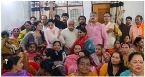 Sadhotra calls for greater women’s role in statehood struggle