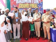Shopian Police promote girls’ sports through badminton tournament