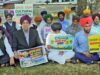Sikh groups hold protest, demand Punjabi language restoration