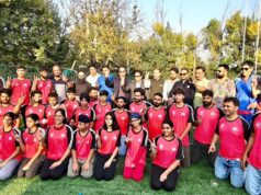 MLA Tanvir Sadiq inaugurates SnowShoe National Camp for World Championship