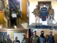 Anantnag Police arrests four drug peddlers in separate operations, recovers over 1 kg cannabis