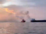 Romania says rescue mission underway after Black Sea ship fire; 1 dead, 3 missing