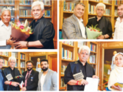 Union minister, KCCI head, Rotary President, BJP youth leader meet LG Sinha